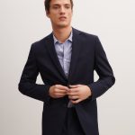 Veste blazer en Laine Homme marine | Eric Bompard