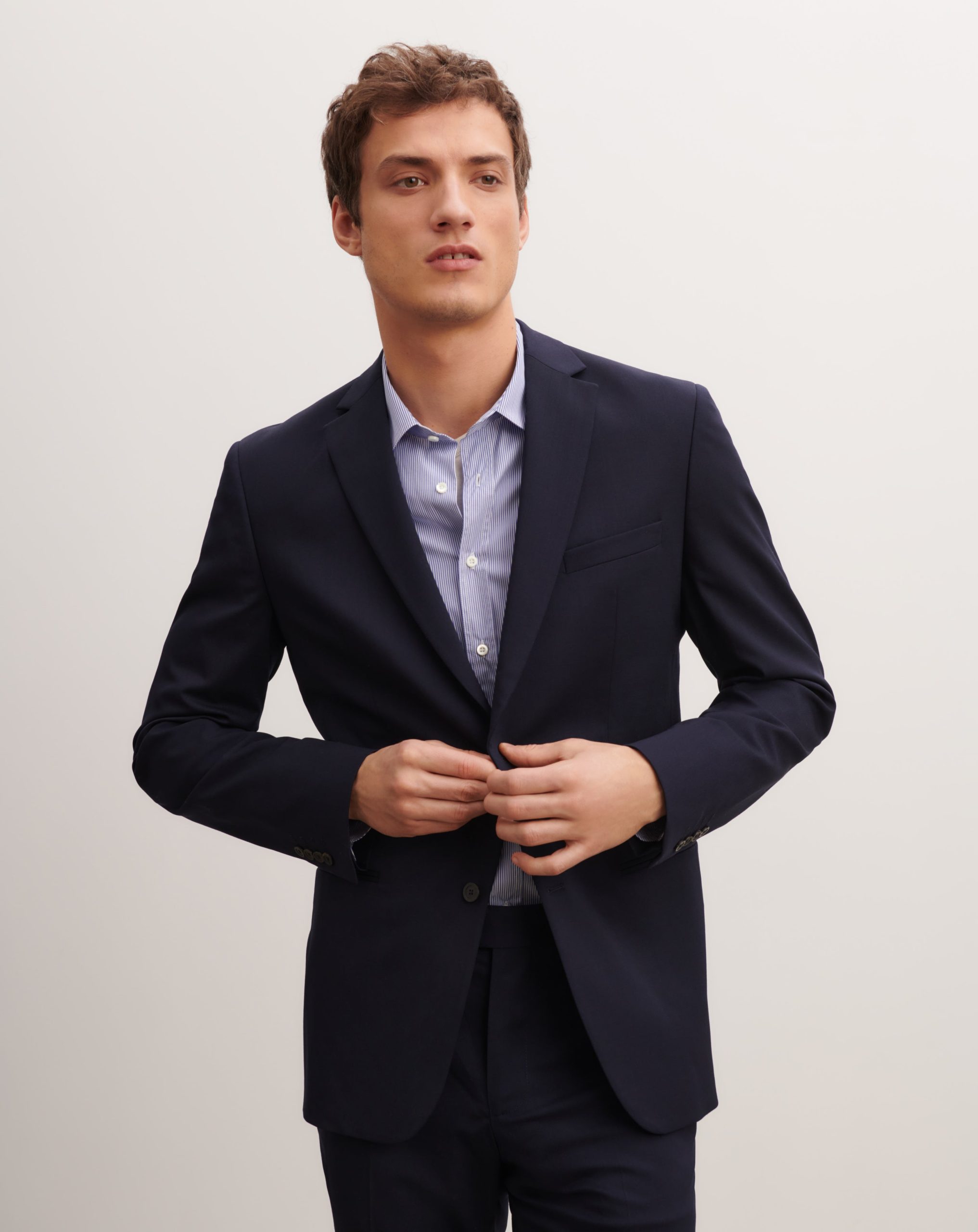 blazer-homme-628lll-1.jpg Veste blazer en Laine Homme marine | Eric Bompard – Image 1