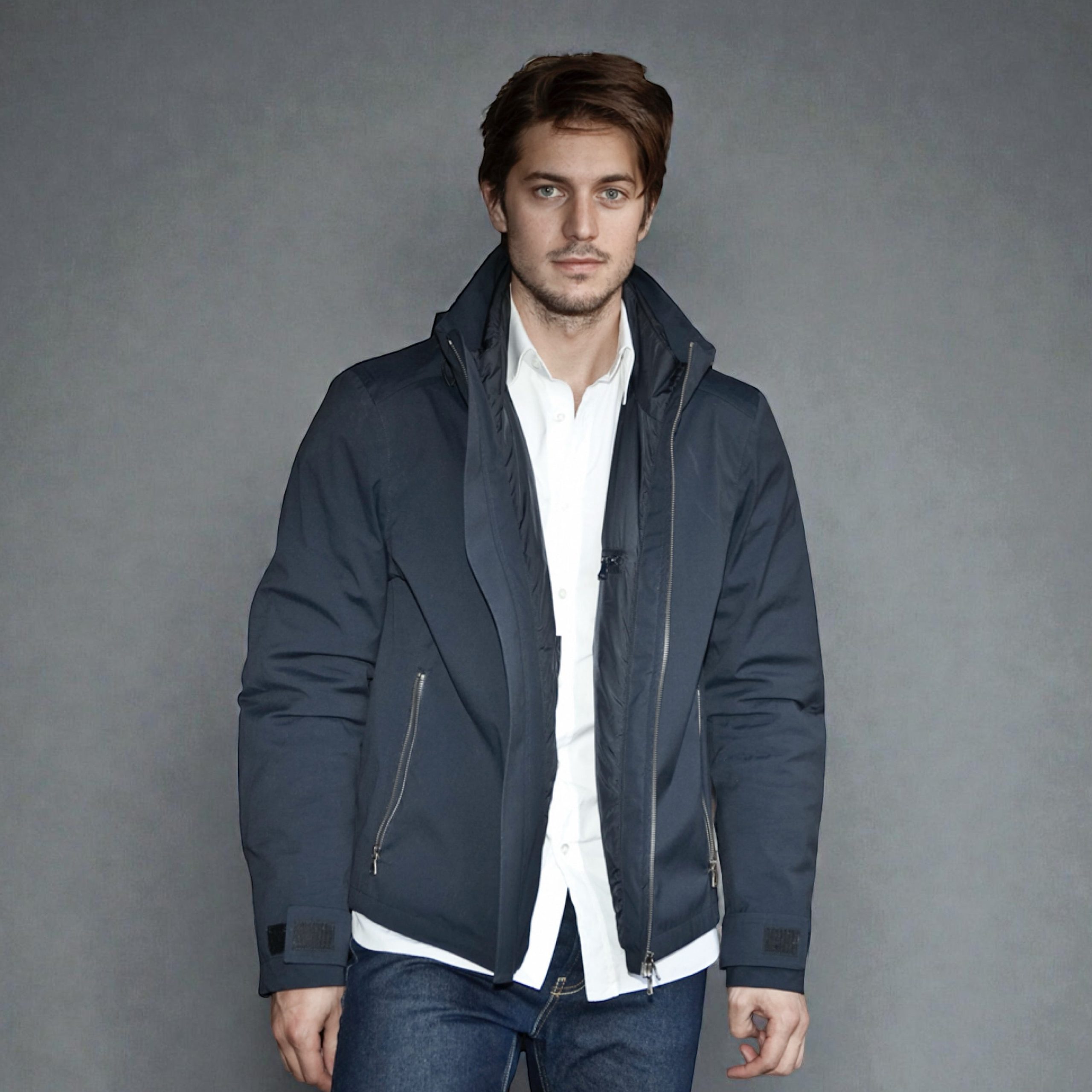 blouson-648vkd-1.jpg BLOUSON MOTO URBAIN · V4 XS / Noir – Image 1