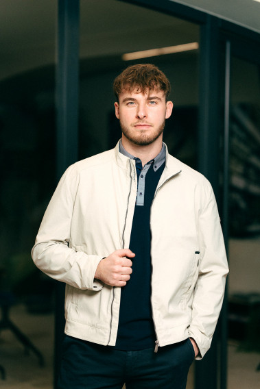 blouson-900tzd-1.jpg Blouson beige homme TECHNO – Image 1