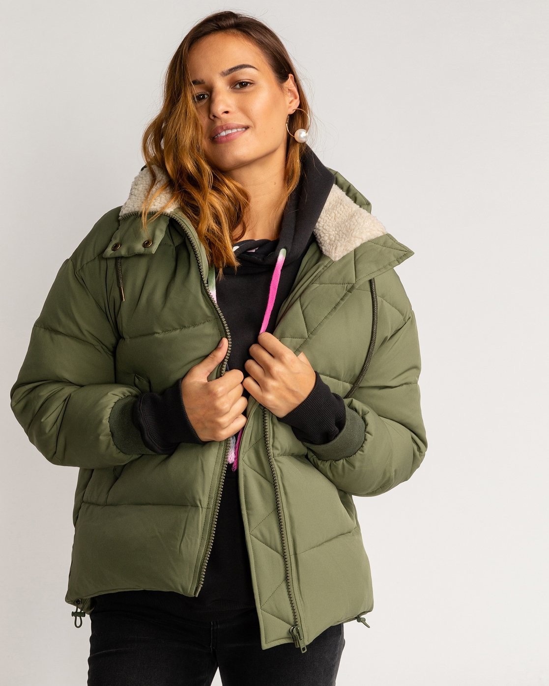 blouson-femme-017hek-1.jpg Blouson Femme BILLABONG Back In Town Canteen – Image 1