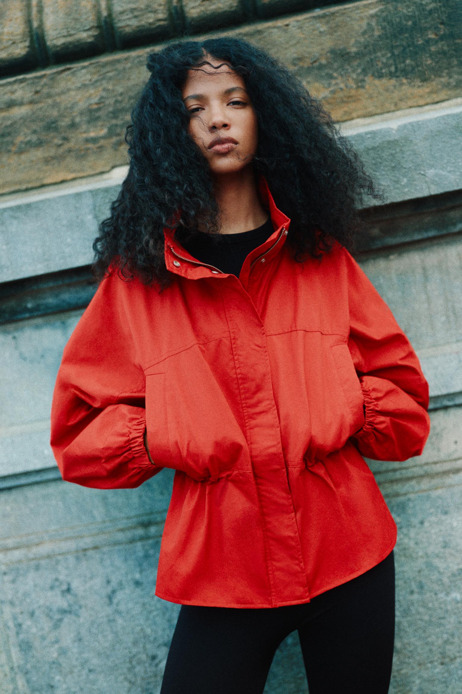 blouson-femme-908kvg-1.jpg Vestes et Blousons Femme | Pull&Bear France – Image 1