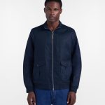 Blouson en lin imperméable pour homme