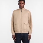 Blouson en lin imperméable pour homme