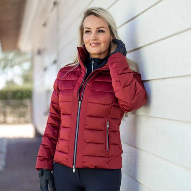 bombers-femme-912wql-1.jpg Bombers femme Euro Star Carrera rouge cerise / XS – Image 1