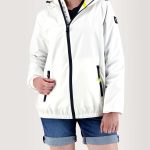 Coupe Vent Femme Imperméable Blanc TBS