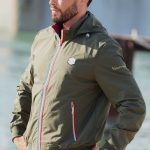 Veste coupe vent homme KARL BIS KAKI