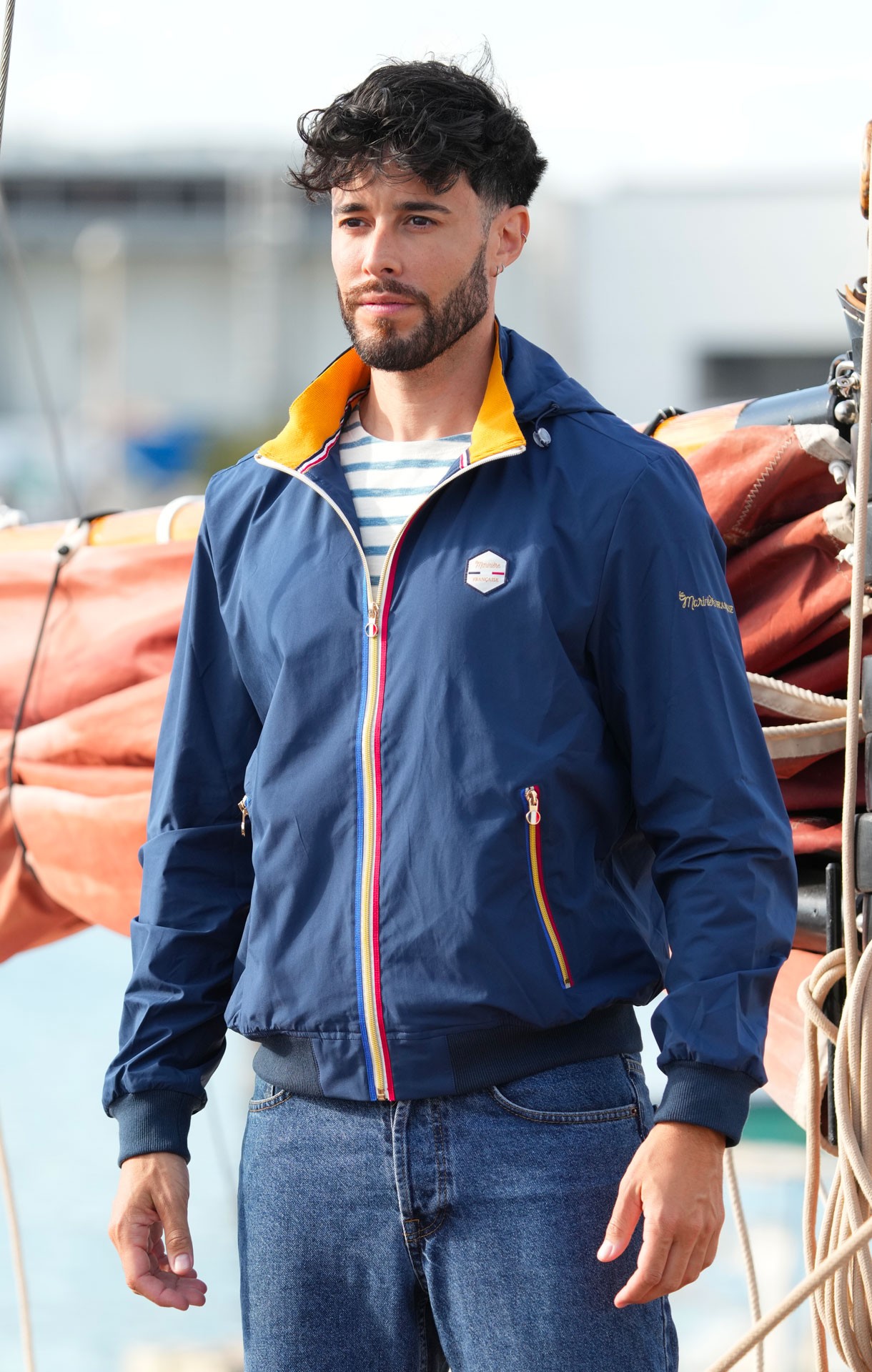 coupe-vent-255kng-1.jpg Coupe vent Karl Bis Marine|Mode Homme| La Marinière Française – Image 1