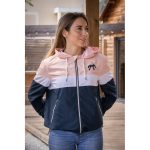 Coupe Vent Celecce Marine & Rose