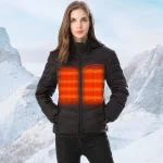 Doudoune Chauffante Femme Mon Vetement Chauffant | Le Magasin De Vêtements Chauffants