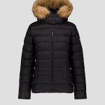 Doudoune mi longue Grand Froid Noir Perle