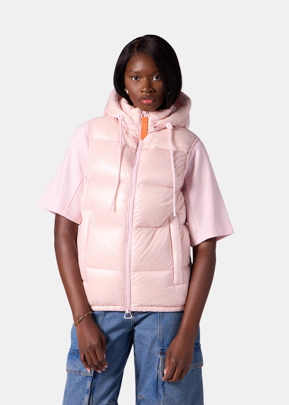 doudoune-gertrude-femme-357uky.png Doudoune Sans Manches Gertrude Cesar Mixte Rose | Purple Store – Image 1
