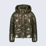 Doudoune Courte Brillante Lili Bright Khaki Gertrude