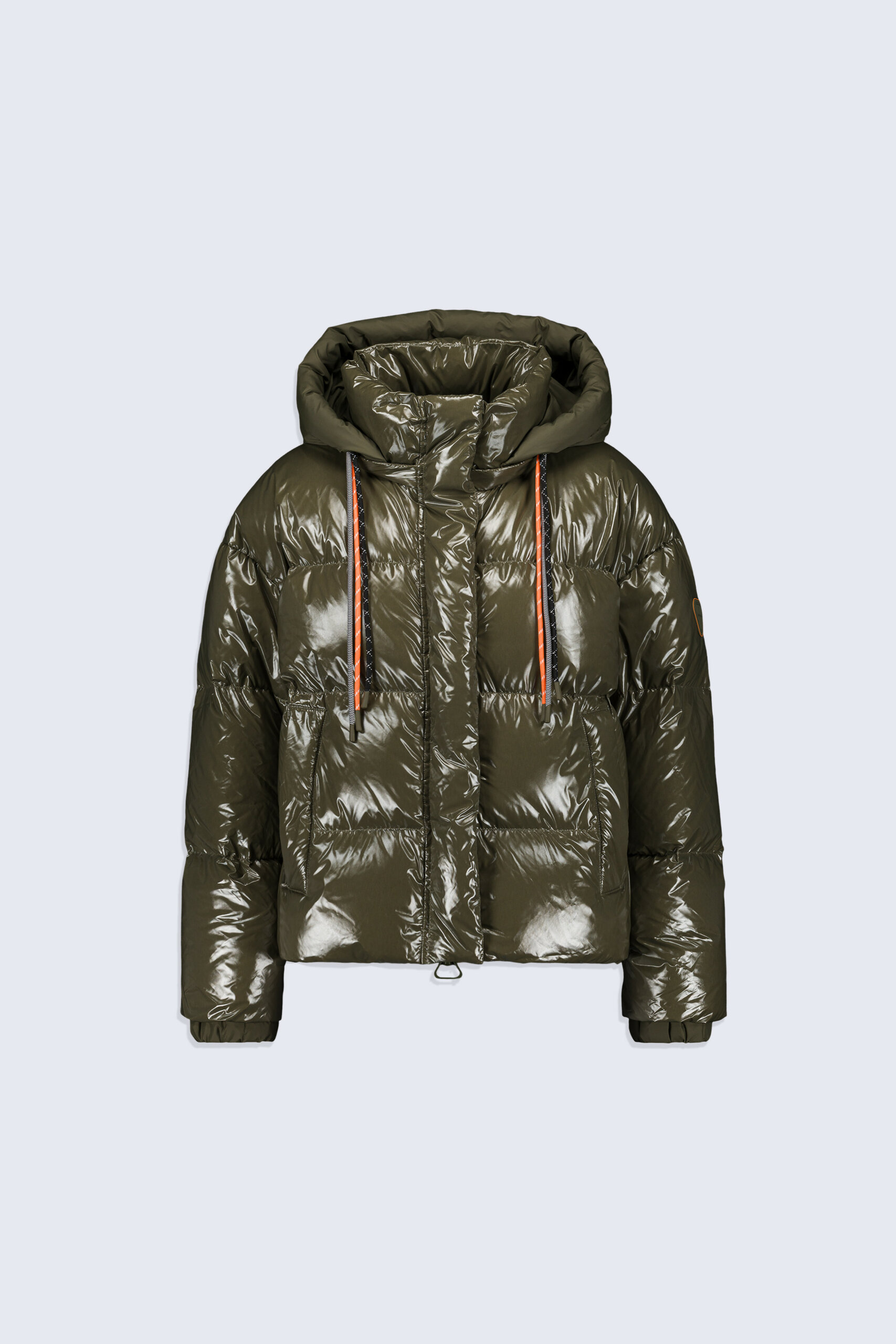 doudoune-gertrude-femme-955tge-1.jpg Doudoune Courte Brillante Lili Bright Khaki Gertrude – Image 1