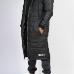 Doudoune extra longue SAYF (noire)