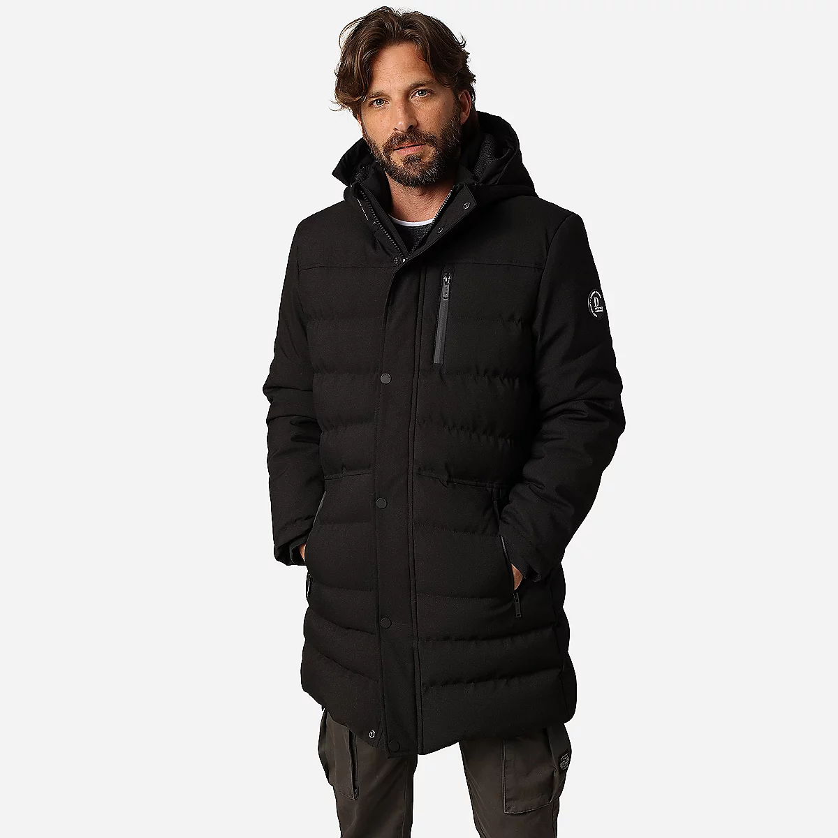 doudoune-longue-homme-682kch.webp Doudoune Homme Chirolong Noir DEELUXE | INTERSPORT – Image 1