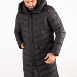 Doudoune longue noir paragoose