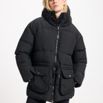Doudoune hiver à capuche pour femme Pyrenex Aule noire 34