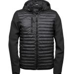 Doudoune imperméable à capuche anorak pour homme 9628 noir