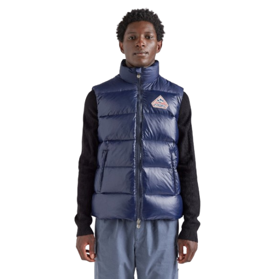 doudoune-pyrenex-081jvy.png Doudoune Unisex Sans Manches PYRENEX John 3 Shiny Amiral – Image 1