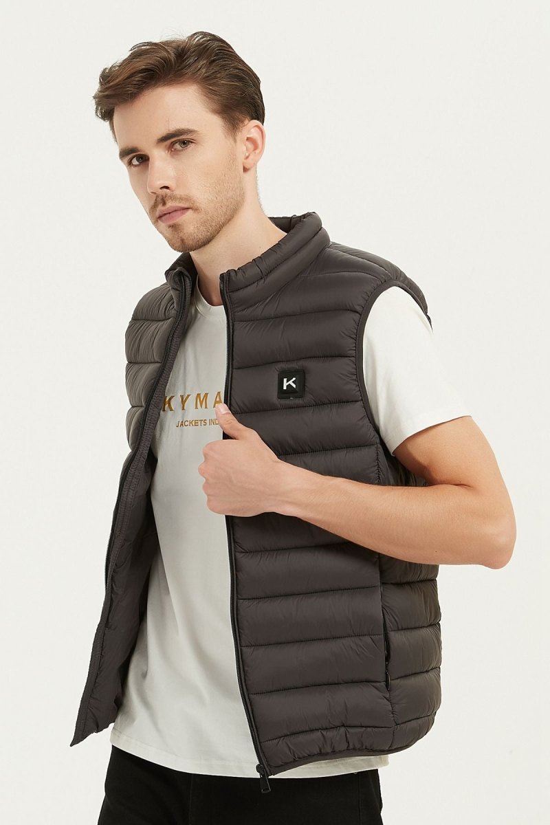gilet-chauffant-361jay-1.jpg Doudoune gilet chauffante gris foncé IAN – Image 1