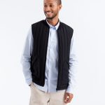 Veste sans manches Homme NewMan Casual Noir