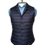 Gilet sans manches fin matelassé Navy