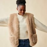 Gilet Irlandais Gilet Sans Manches Laine Gilet Sans Manche En Laine Homme Sales