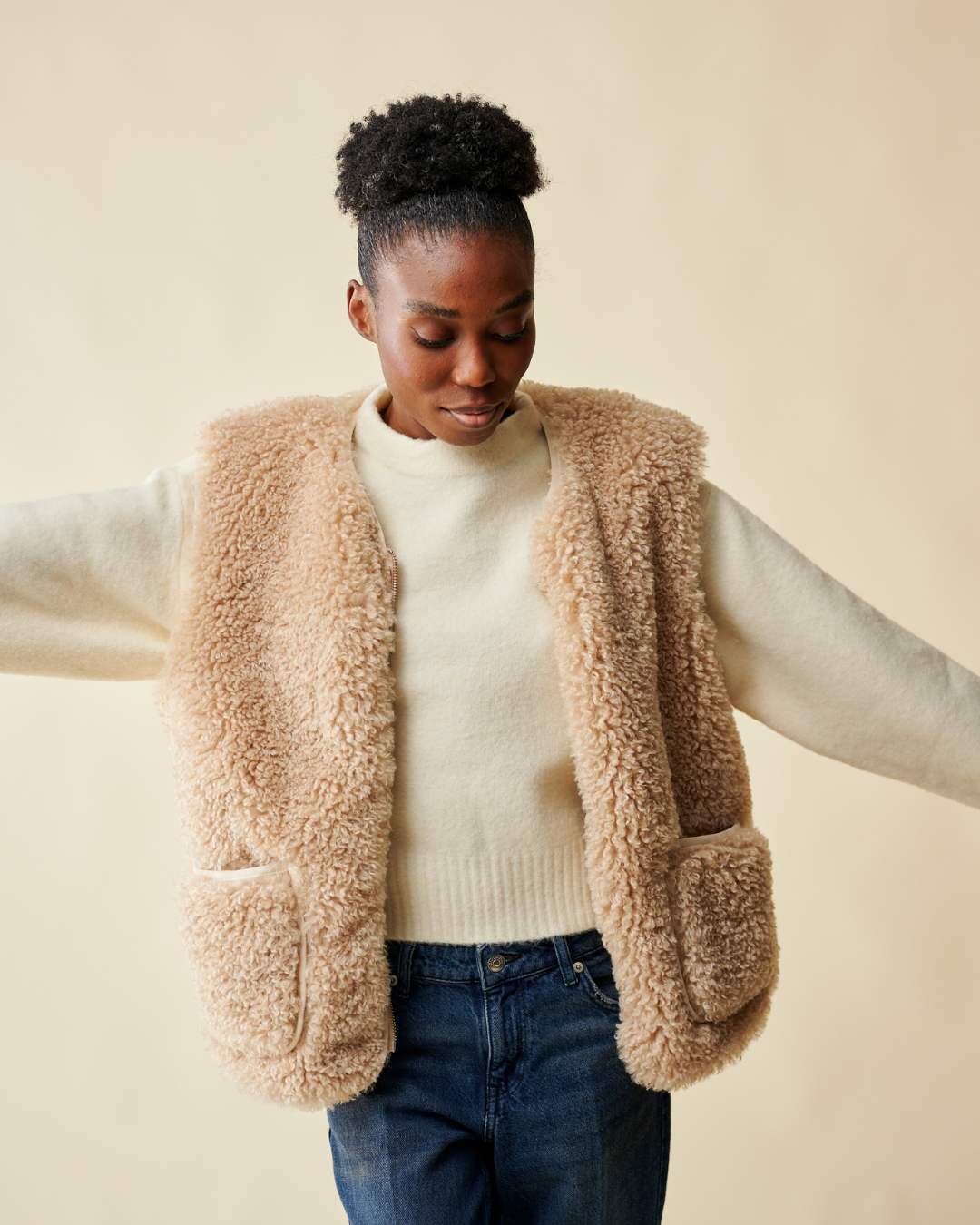 gilet-sans-manche-515exf-1.jpg Gilet Irlandais Gilet Sans Manches Laine Gilet Sans Manche En Laine Homme Sales – Image 1