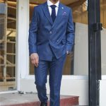 Costume Homme Gris 2 Pièces avec Veste Croisée à Carreaux Style Habillé et Formel Bleu 50 : Amazon.fr: Mode