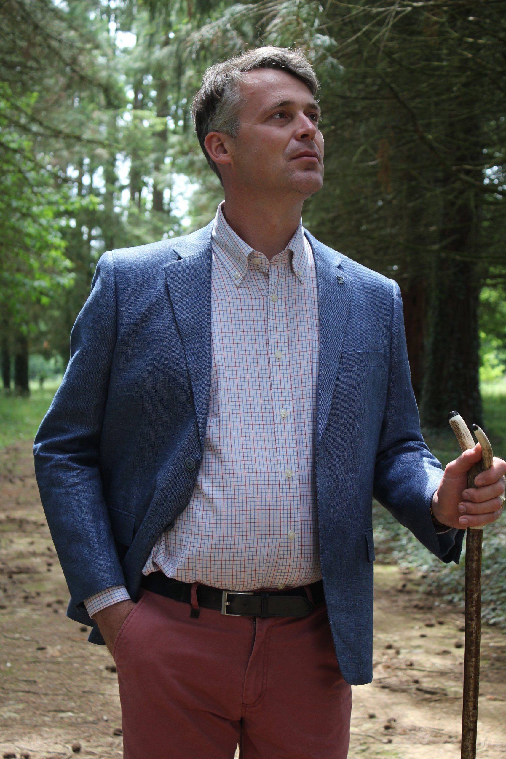 homme-en-veste-691bti-1.jpg Veste Homme en Lin Indigo Gurteen – Image 1