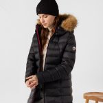 Doudoune mi longue Grand Froid Noir Perle