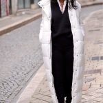 Doudoune longue blanc cassé – beautifulshop