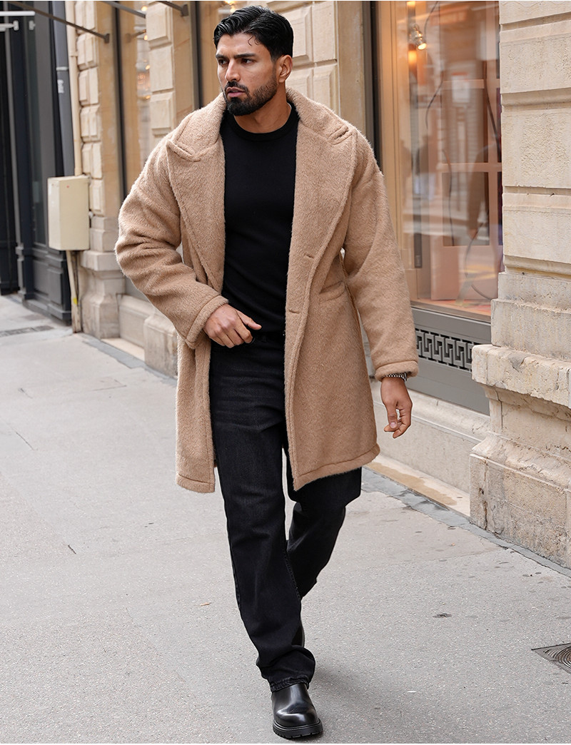 manteau-homme-long-751gql-1.jpg Veste Hiver Manteau Homme Veste Manteau Homme Veste Longue En Laine Homme Veste Manteau Tendance – Image 1
