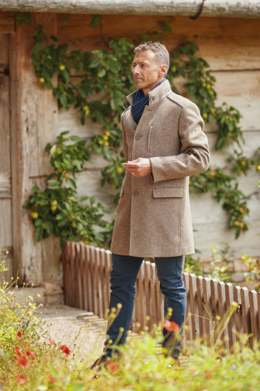 manteau-homme-long-838uws-1.jpg Manteau RAPHY chevron beige – Image 1