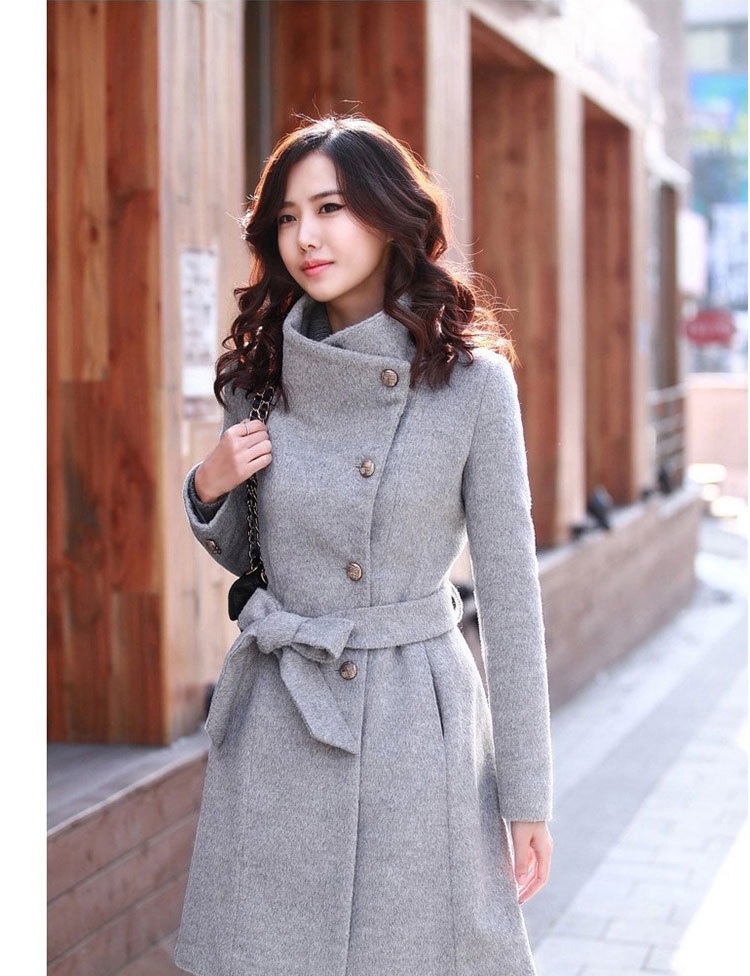 manteau-laine-femme-785dxh-1.jpg Manteau long en laine pour femme avec fermeture à boutons col relevé – Image 1