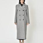 Manteau long en laine mélangée Malloni