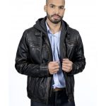 BLOUSON CUIR AGNEAU