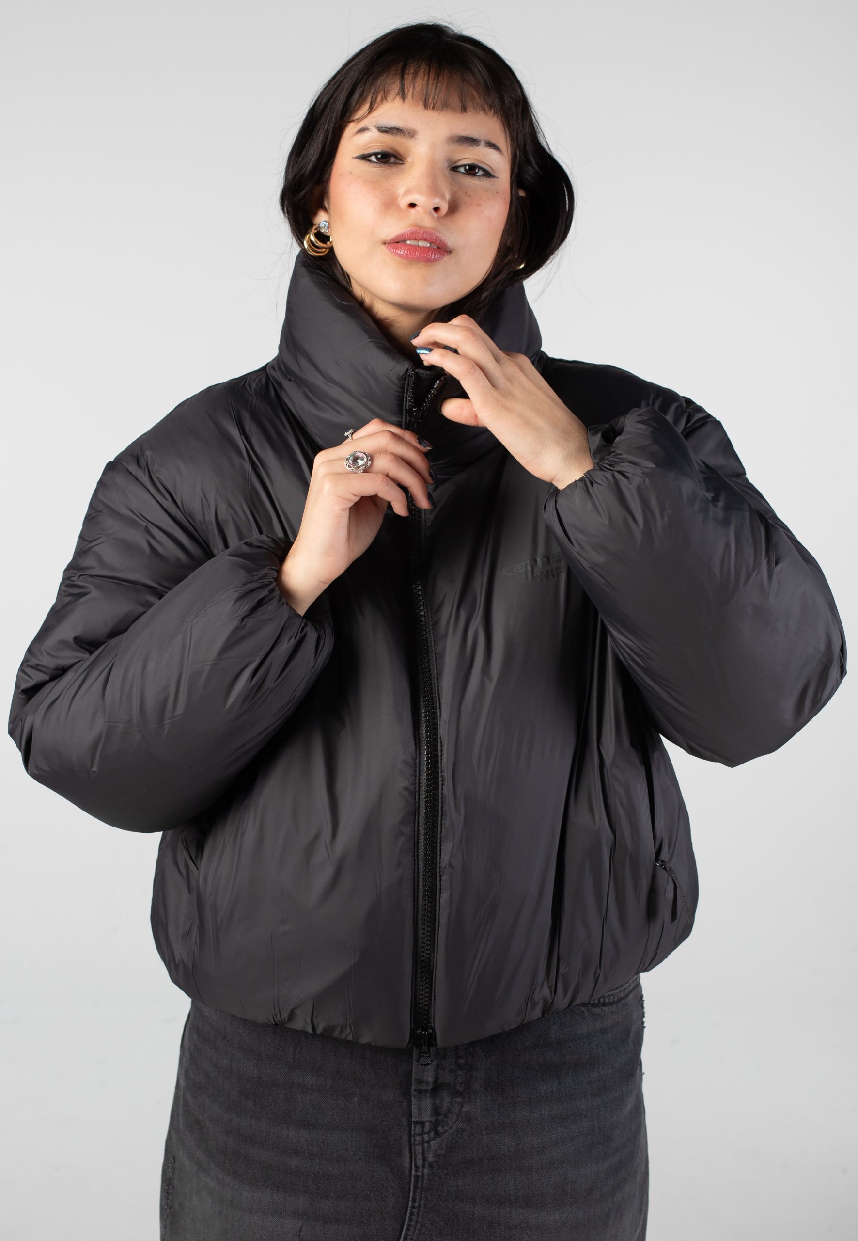 veste-carhartt-076qox-1.jpg Carhartt WIP W' Demi Black Veste – Image 1