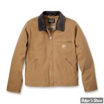 BLOUSON CARHARTT RELAXED FIT DUCK DETROIT MARRON TAILLE XL Biker's Store