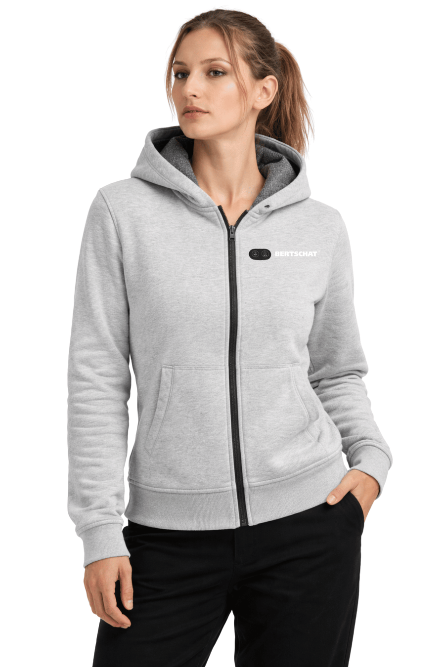 veste-chauffante-femme-578dtr.png Veste Chauffante Femmes Dual Heating | USB Gris – Image 1