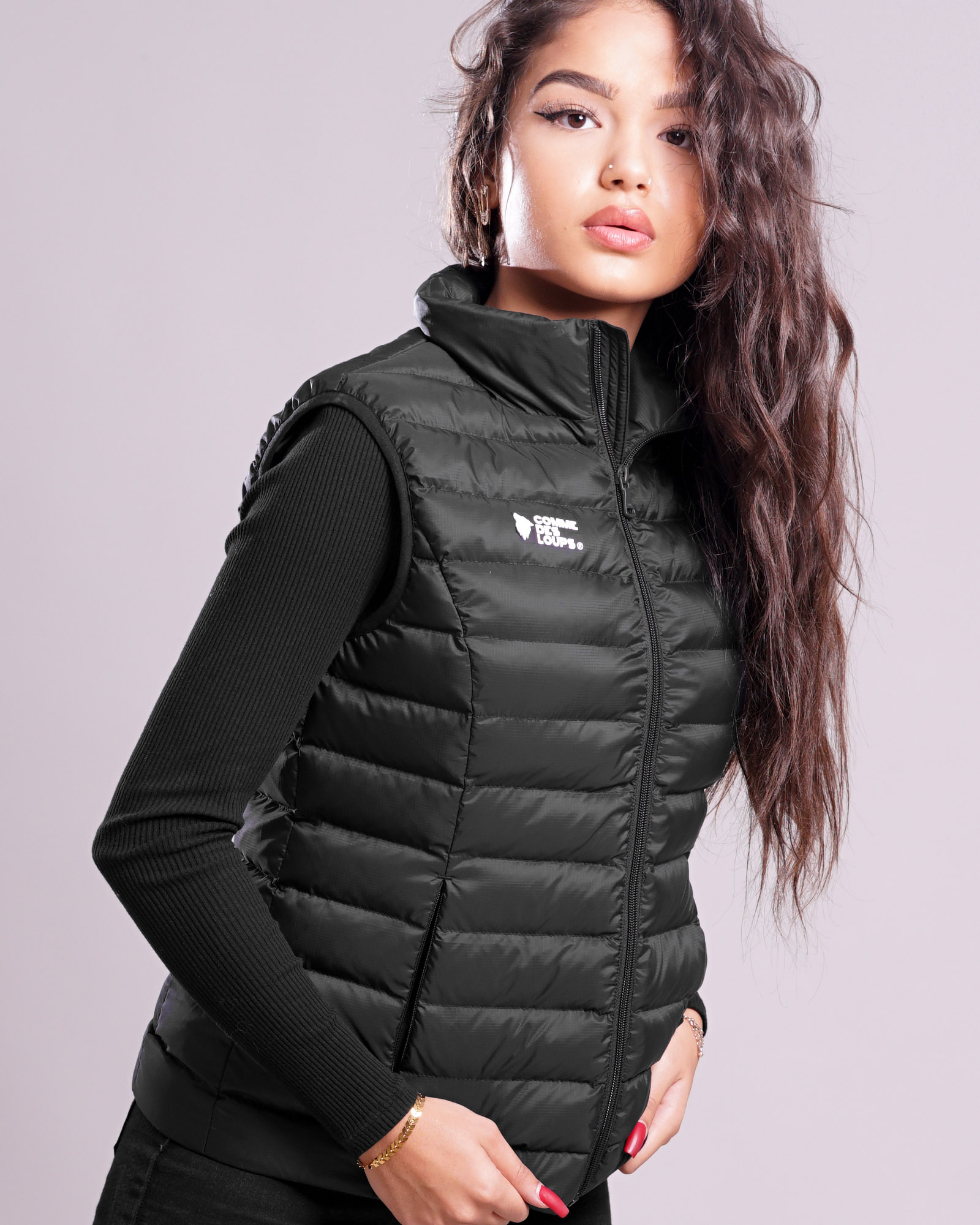 veste-chauffante-femme-798yeg-1.jpg Doudoune Chauffante Sans Manche PARIS Noir – Image 1