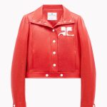 Blouson Iconique Vinyle Heritage Red