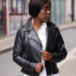 Veste Simili Cuir Perfecto En Cuir Noir Femme Veste Cintrée Veste Simili Noir Femme Veste Cintrée
