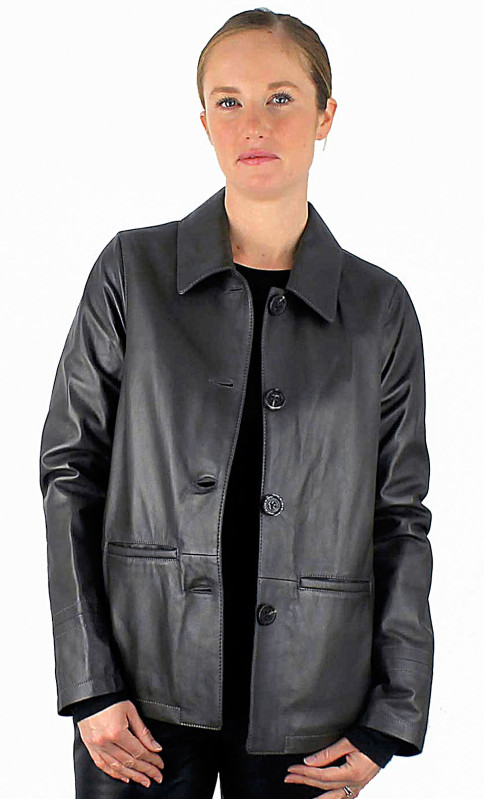 veste-cuir-femme-911ltu-1.jpg Veste Courte Cuir Femme Oakwood Nancy Oakwood Cuir paulene.com couleur Noir Tailles Femmes 2XL – Image 1