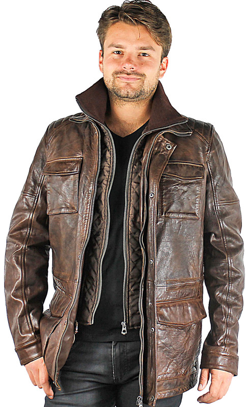 veste-cuir-homme-076uei-1.jpg Veste Cuir Homme Daytona Rodeo Daytona Cuir paulene.com couleur Dark Cognac Tailles Hommes XXL – Image 1