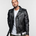 Rick Biker cuir homme noir