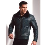 Blouson pilote en cuir 36 A 60 L 52/54