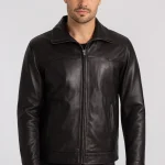 Kent Veste en Cuir Noir Homme – Style Iconique & Qualité Premium