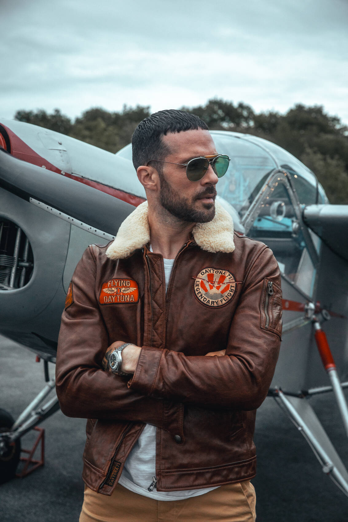 veste-en-cuire-431mrp-1.jpg Vestes & Trois Quart cuir en cuir agneau 103096 waterford cognac foncé cognac foncé – Image 1
